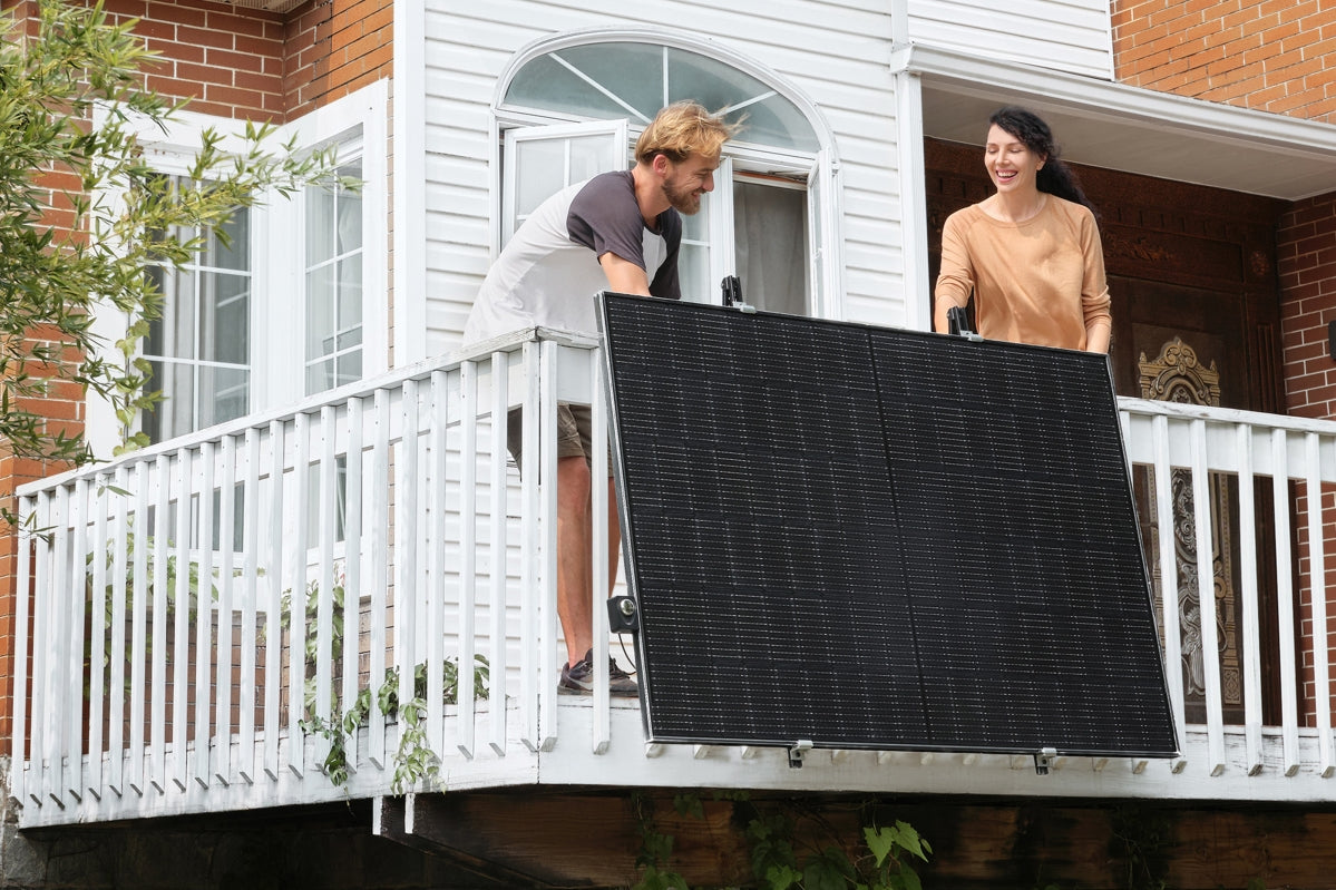 Solar Spot Balkonová elektrárna Ecoflow - optimální řešení pro domácí elektrárnu - Ideální mikrozdroj fotovoltaika